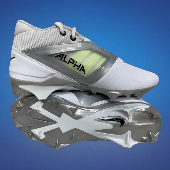 Nike Alpha Menace 4 Pro Men\'s 9 Football Cleats White Photon Dust FD7037-100 main image 7